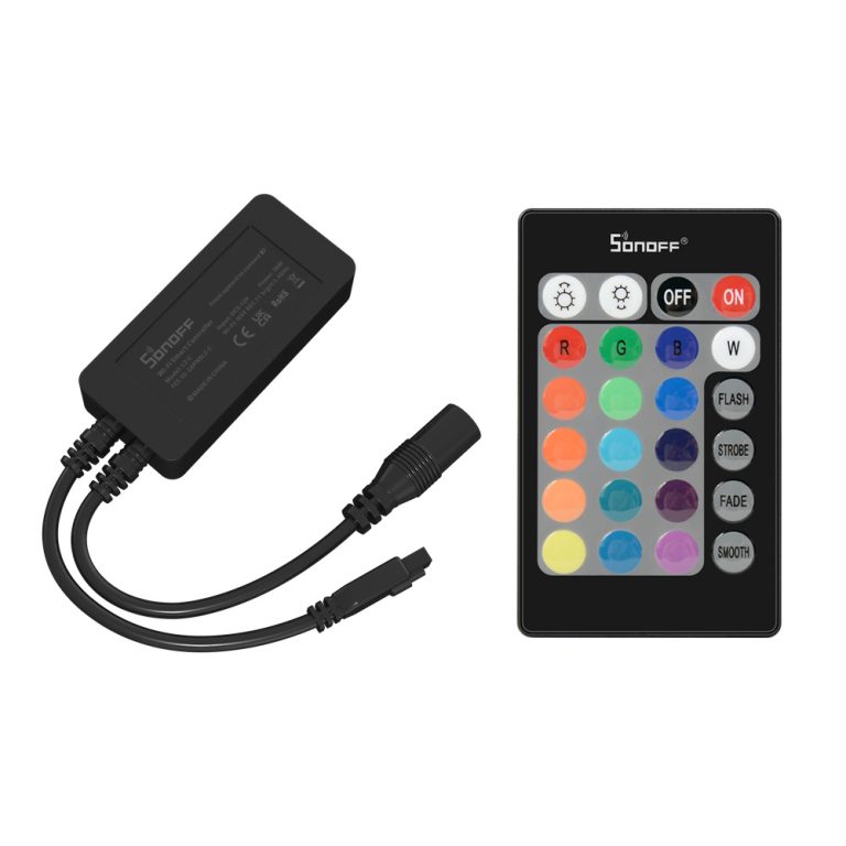 Sonoff L2-C WiFi+Bluetooth RGB LED vezérlés, eWeLink-kompatibilis, LED szalag nélkül